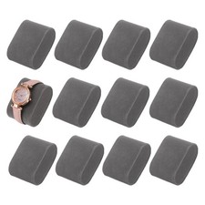 12pcs Bracelet Watch Pillow Jewelry Display Pillows Grey