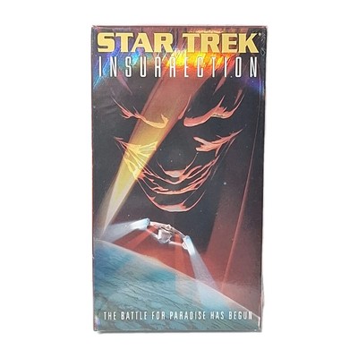 STAR TREK INSURRECTION VHS 1999 NEW [Rip Seale] Rare OOP Fast Shipping 