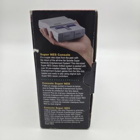 Nintendo Super NES Classic Edition SNES Mini CLV-201 + Extenders Tested