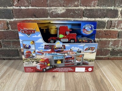 Disney Pixar Cars Color Changers Mobile Paint Shop Mack BRAND NEW