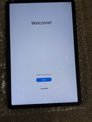 Samsung Galaxy Tab S7 128GB (WiFi) SM-T870 Cracked Glass Still Works #TB200