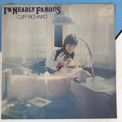 CLIFF RICHARD I'm Nearly Famous (1976) LP Vintage Old Stock, STILL SEALED b702