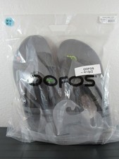 Oofos OOriginal Thong Unisex Sandals Black - Men's US 12 BRAND NEW 