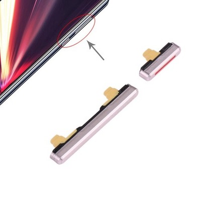 For Huawei P20 Pro Side Keys Button Power Volume Pink