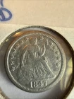1847 (P) Seated Liberty Half-Dime