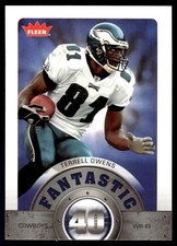 Terrell Owens 2006 Fleer #F40-TO Cowboys Insert ? Parallel ? SEE SCAN! FREE SHIP