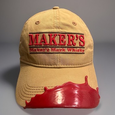 Maker's Mark Whiskey Wax Dipped Adjustable Hat