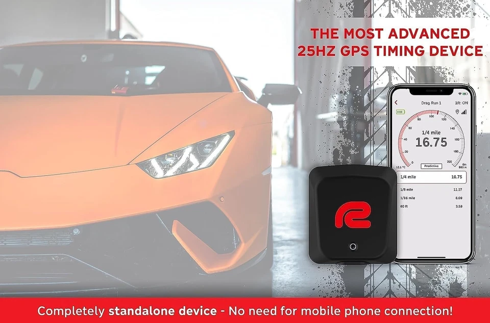 RaceBox Mini S Standalone GPS Based Performance Meter 25Hz with Mobile App - Image 4 of 4