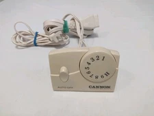 Cannon Biddeford Electric Heating Blanket Controller TC11BA Auto Off 4-Prong