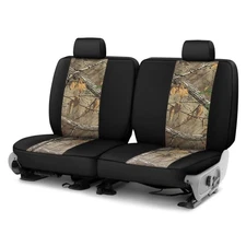 Saddleman 329868-31 Realtree Camo 3rd Row XTRA w Black Custom Seat Covers