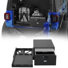 Interior System Cargo Drawer For Jeep Wrangler JK 15-25 JL Ford Bronco 4 Door