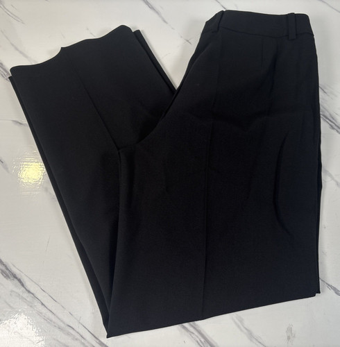 ASOS Design Petite Tailored Slim Straight Leg Black Pants SIze 6