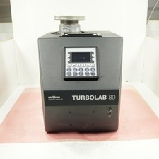 USED Oerlikon Leybold TurboLab 80 Turbomolecular Pump System
