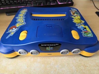 Offizielle Nintendo 64 Konsole N64 Pokemon Stadium Battle Set PAL [getestet funktioniert]