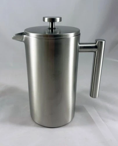 Crofton French Press Coffee Maker  33.82 oz  Stainless Steel