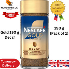 NESCAFÉ Gold Blend Decaf Premium Instant Coffee, Rich Aroma and Smooth Taste