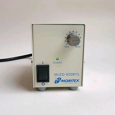 MORITEX Light Source Controller MLED-E00811L Adjustable Dial Made in Japan