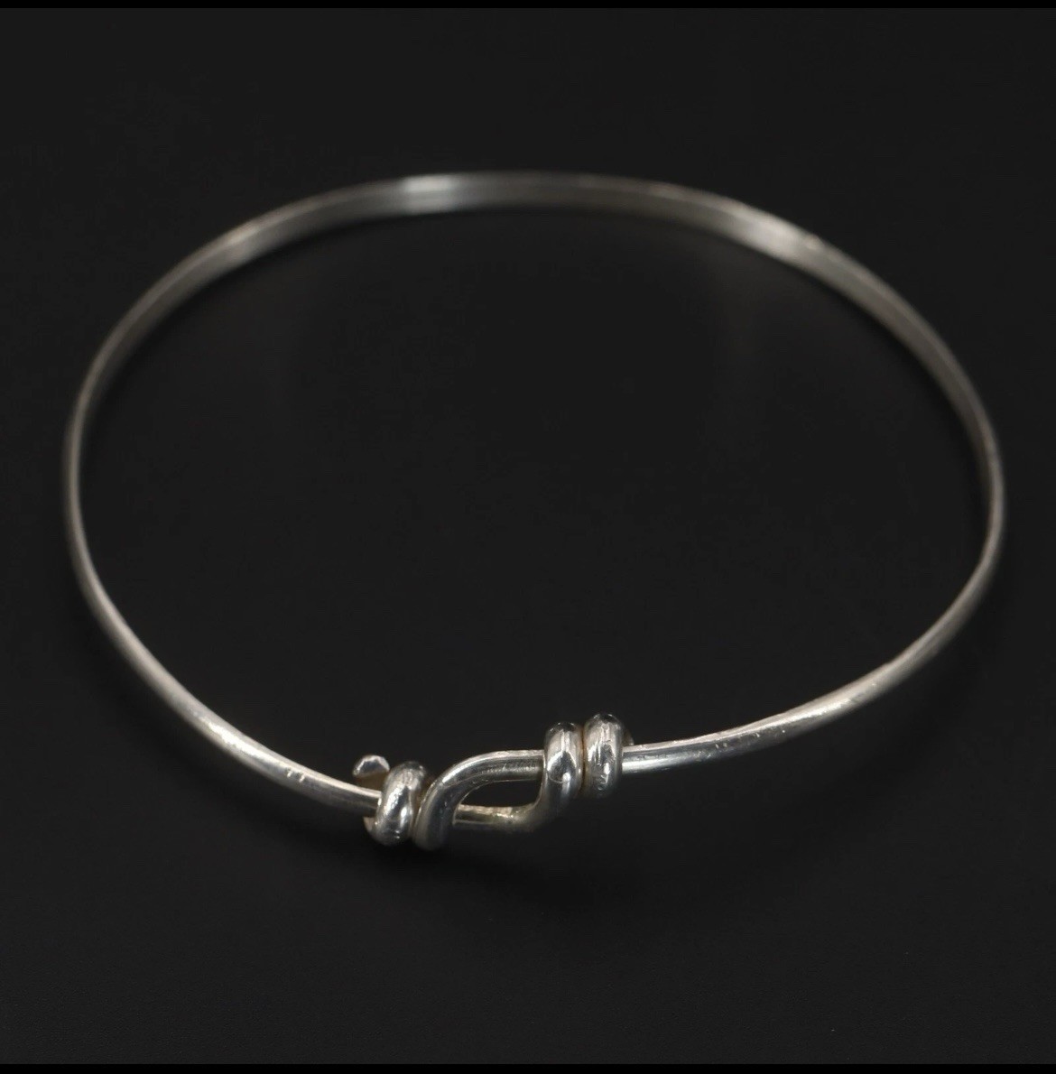 VTG Sterling Silver Solid Wrapped 9” Multi Size A… - image 1