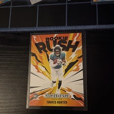 Panini 2025 Rookies & Stars Travis Hunter #10 Rookie Rush Jaguars Rookie Insert