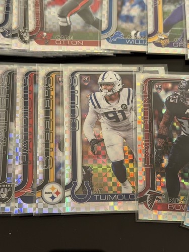 2025 Topps Chrome Football X-FRACTOR Singles YOU PICK + 2 Card Min Purchase Plz! - 第 11/19 張圖片