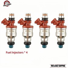 4pcs Fuel Injector Nozzle Fits Toyota 4Runner Pickup 22RE 2.4L 23209-35040