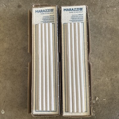  Marazzi Tile Trim Jolly-1/2in x 12in. 12 pack Lot
