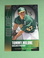 Tommy Milone 2013 Topps Chasing the Dream Oakland Athletics #CD-20 T341