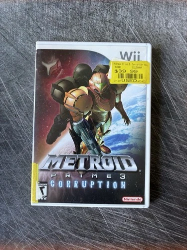 Metroid Prime 3: Corruption - Nintendo Wii (2007)