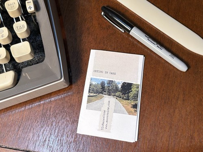 #ad Mazerzine Mini Zine Collage Art Perzine About Losing My Father Grief amp; Cars $4.99