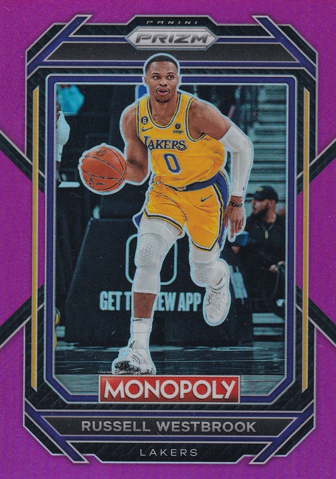 2022-23 Panini Prizm Monopoly Pink Prizm /149 Russell Westbrook #42