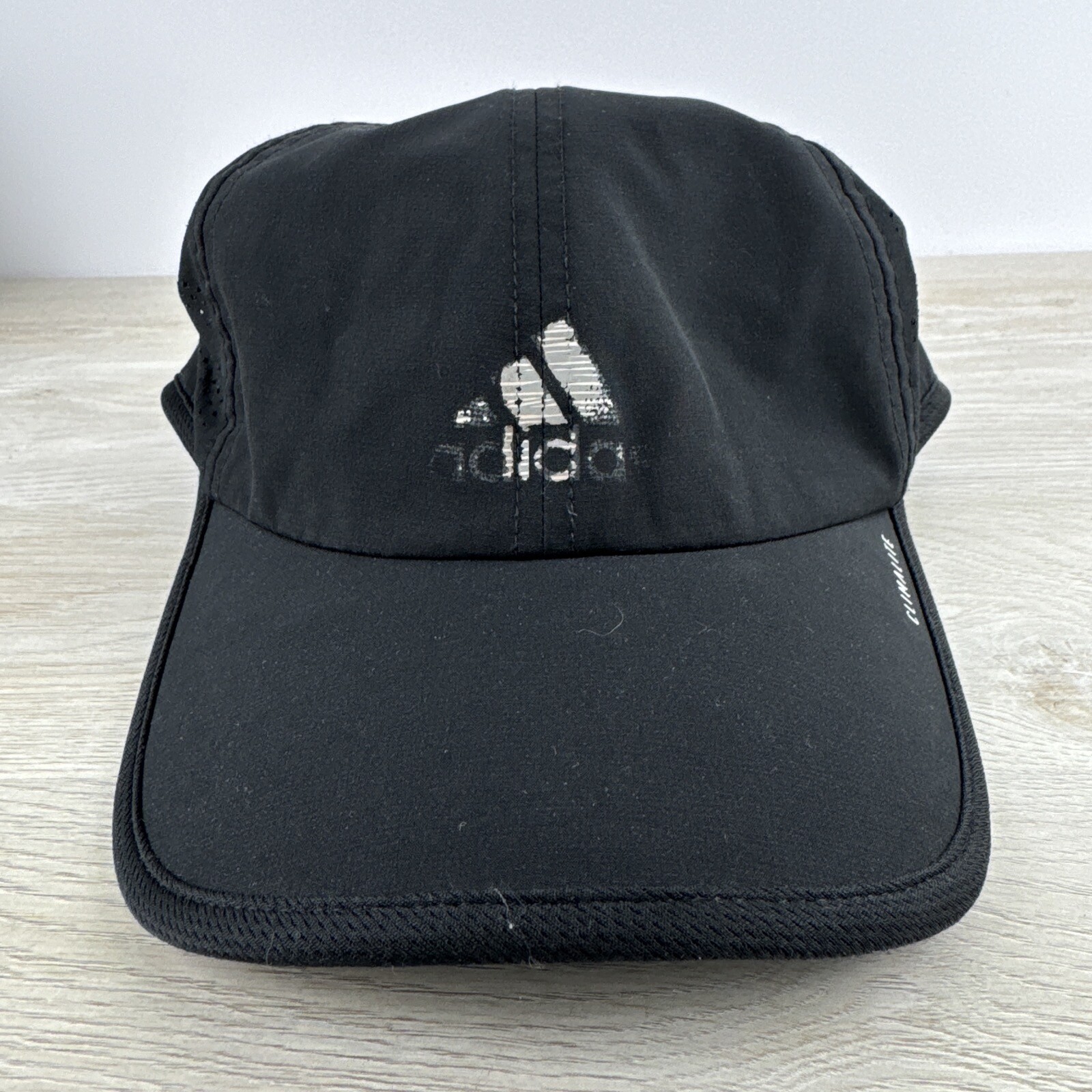 Black Adidas Patch Black Adjustable Hat Adult Siz… - image 5