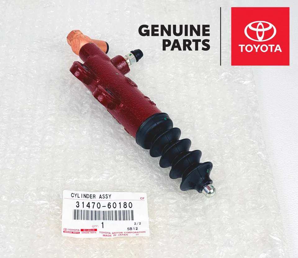 31470-60180 Toyota Land Cruiser FJ80 HDJ80 OEM Cilindro de liberación de embrague genuino Foto 3 de 4