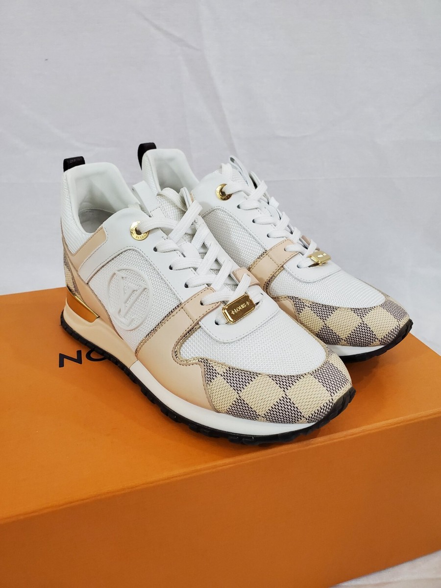 LOUIS VUITTON　ランアウエイ　スニーカー　38サイズ　レディース LOUIS VUITTON WOMENS RUN AWAY SNEAKER-SIZE 38 | eBay