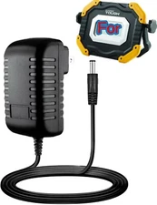 9V AC Adapter For Hyper Tough 5000 Lumen Rechargeable LED Work Light 7047
