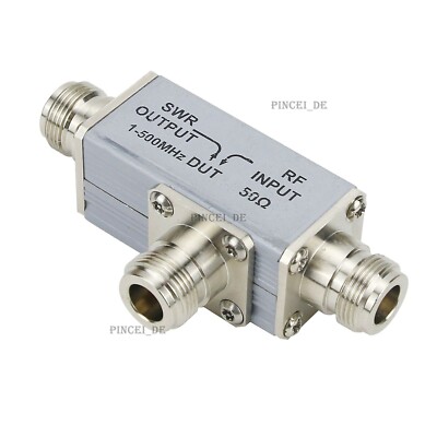 1-500MHz RF SWR Reflection Bridge RF Directional Bridge For Network AYT-3
