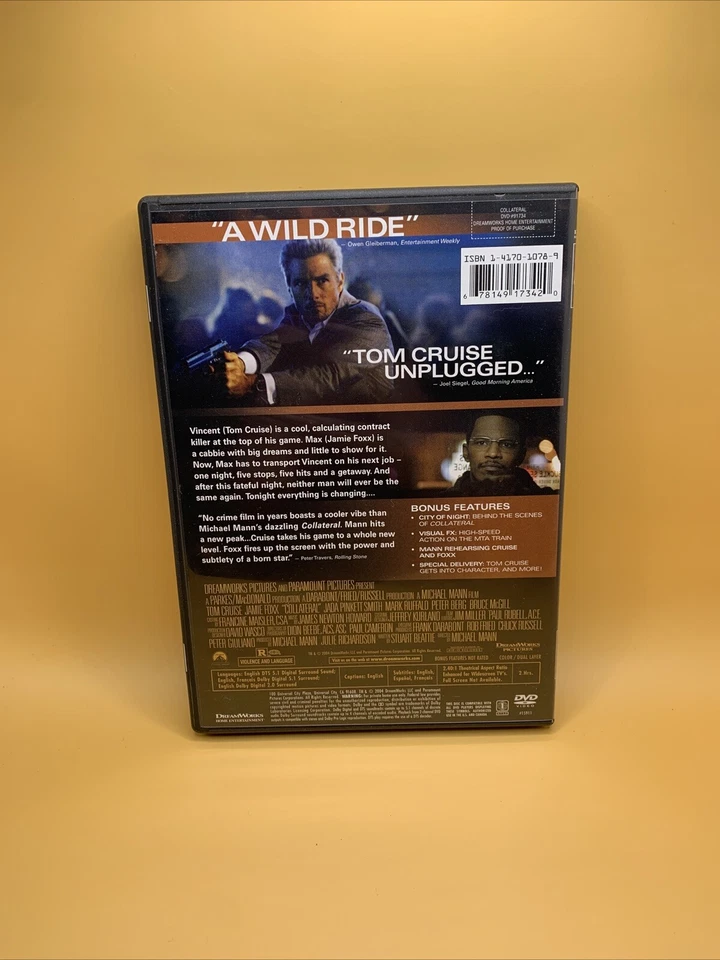 Collateral (DVD, 2004, 2-Disc Set) - Image 2 of 4