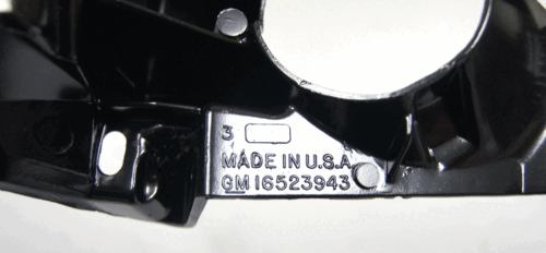 1998-2002 Pontiac Firebird Left LH Headlight Bracket New Black Metal 16523943 - Picture 2 of 5