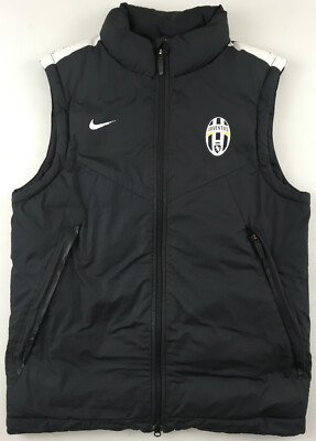 Juventus FC 2014 2015 Nike Core padded vest gilet puffer jacket insulated  Small
