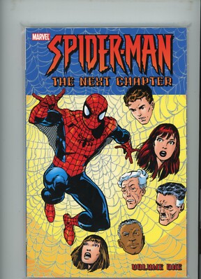 SPIDERMAN  VOL 1 THE NEXT CHAPTER NM 9.6 SOFTCOVER GREAT BYRNE COVER STUNNING RE