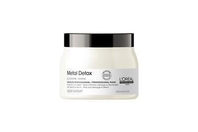 L'Oreal Serie Expert Metal Detox Anti-Deposit Protector Mask 500ml UK SELLER