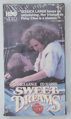 Sweet Dreams (VHS,1985) Jessica Lange The Patsy Cline Story FORMER RENTAL TAPE