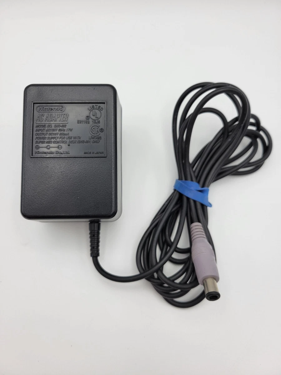 Super Nintendo SNES Power Supply AC Adapter Cord OEM SNS 002 NEW