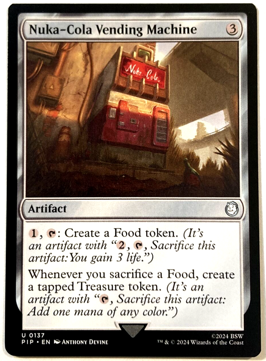 MTG Nuka-Cola Vending Machine Universes Beyond: Fallout 0137 NM | eBay