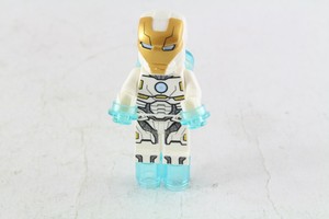 lego white iron man