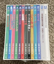 Hayao Miyazaki's Works Blu-ray Collection 15 Disc Studio Ghibli Booklet JPN NEW