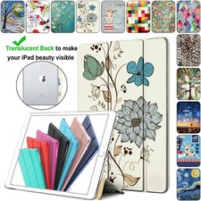 iPad Pro 11 1st 2nd 10.5 9.7 10.9 12.9 Generation Case Smart Watercolor Flowers