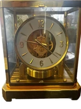 Le Coultre  Gold Atmos Clock 