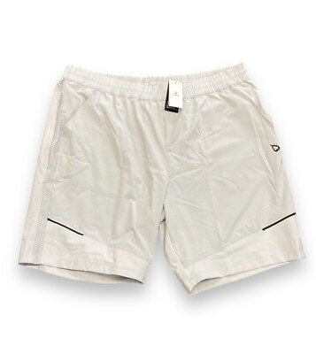 BALEAF Men's Light Gray Athletic Basketball Gym Shorts 3XL NWT New With Tags