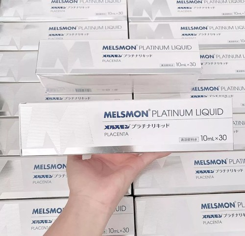 Melsmon Platinum Liquid Placenta Authentic Japan 10ml x 30packs 1BOX/3BOX/5BOX - Bild 5 von 11