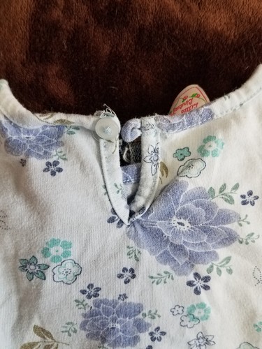 2 PcGirls Outfit - Sz 4, Arizona, Little Lindsey, Blue Floral Shirt, Denim Jeans - Picture 16 of 17